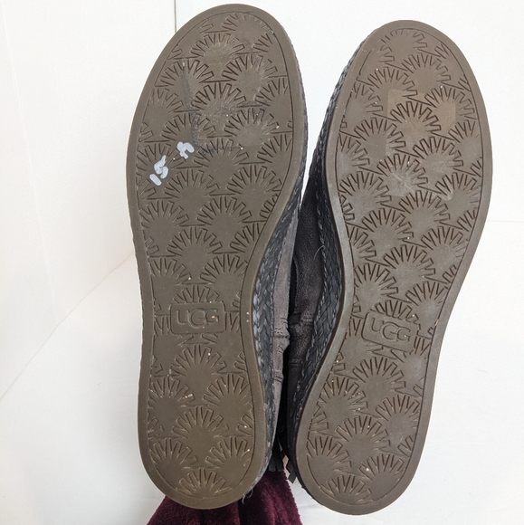 Ugg suede kennadi fringe booties - Picture 14 of 16